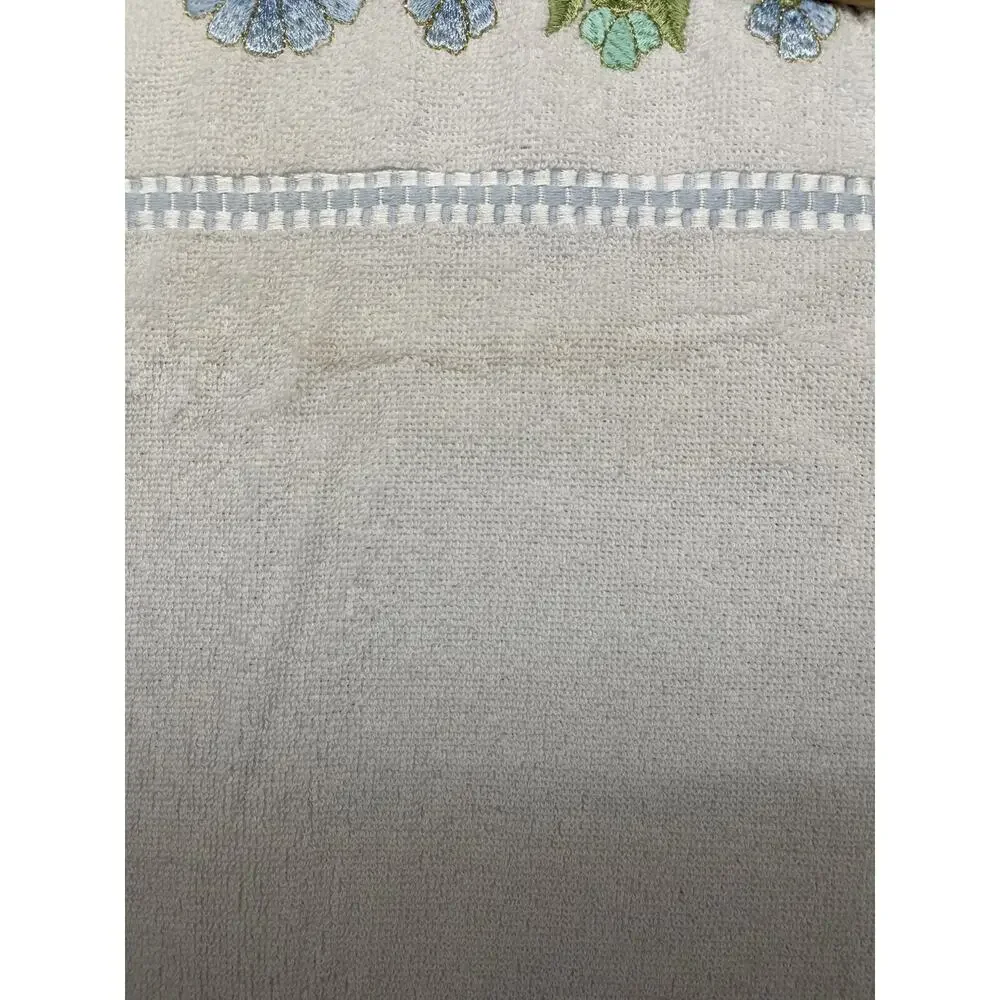 2 ~ Ozdilek International Flower Embroidered Decorative Towels Bathroom Decor